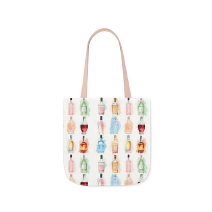 Canvas Tote Bag, 5-Color Straps