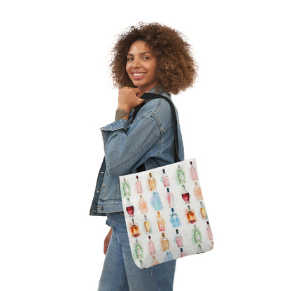 Canvas Tote Bag, 5-Color Straps