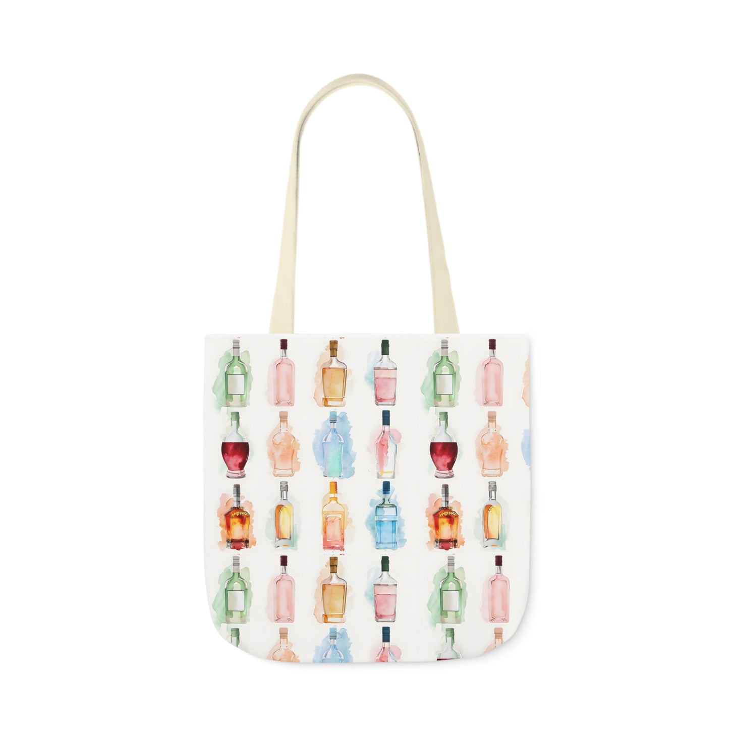 Canvas Tote Bag, 5-Color Straps