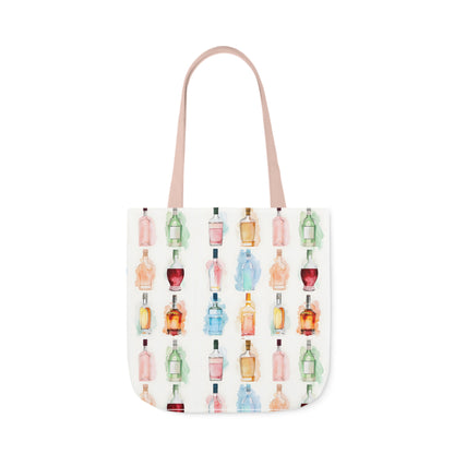 Canvas Tote Bag, 5-Color Straps