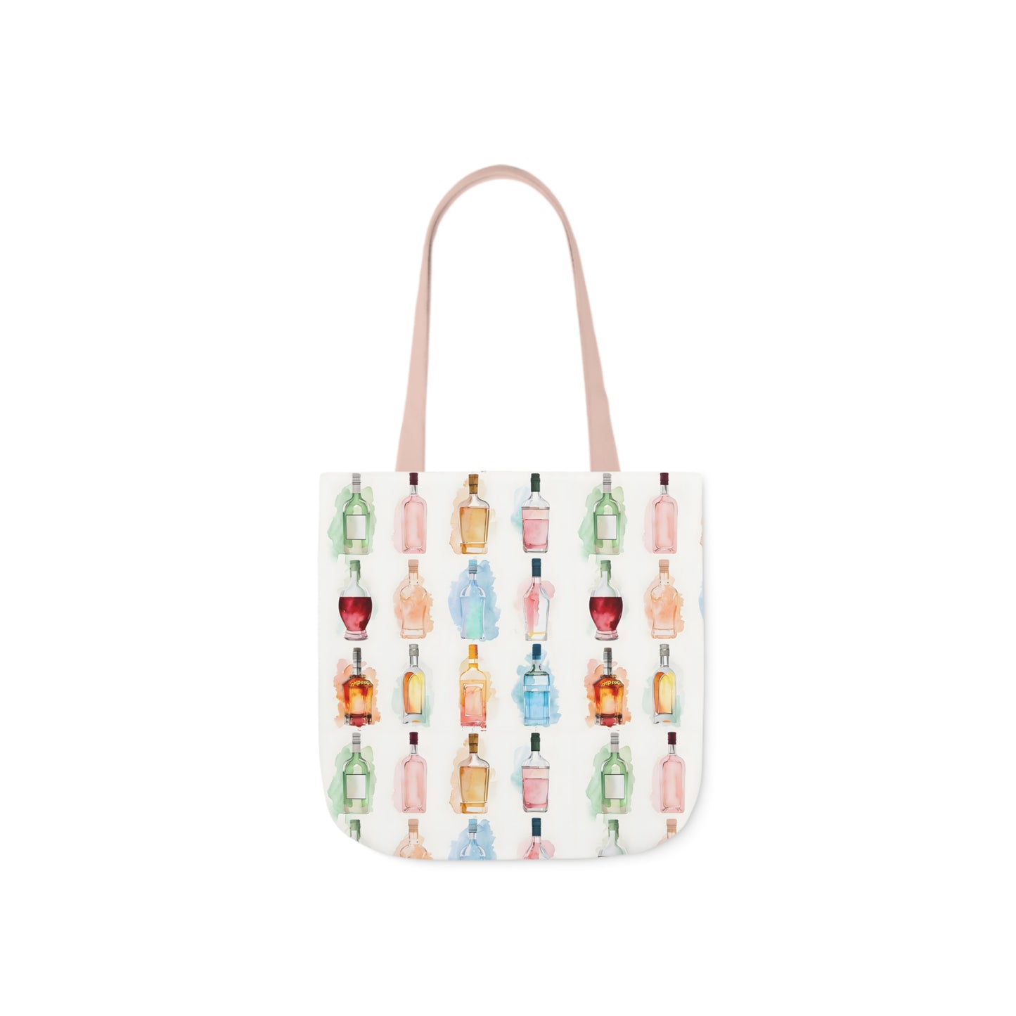 Canvas Tote Bag, 5-Color Straps